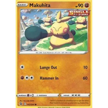Sběratelská karetní hra Pokémon FST 142/264 Makuhita - Fusion Strike Stav: Near Mint, Verze: REVERSE HOLO