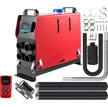 XL-AIRD V18 Nezávislé topení 8kW - přenosné, modrý LCD ovladač, 4 výduchy