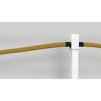 Lano k zahrazovacímu sloupku LEANDER s magnetem Barva: zlatá, Délka: 2 m