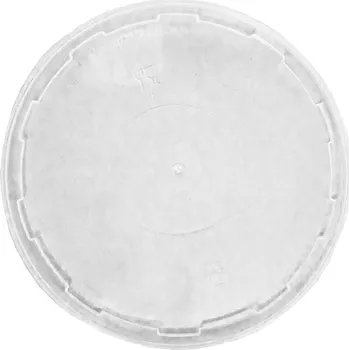 Jednorázové nádobí víčko na kbelík kulatý 10 700 ml, PP - bílé (10 ks/balení)