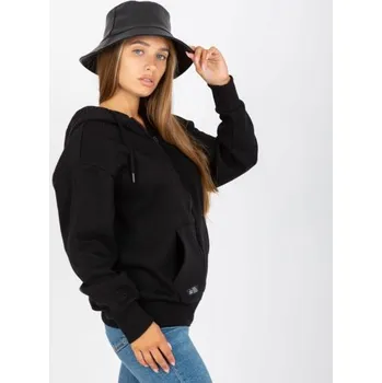 Dámská mikina Dámská mikina s kapsami SUBLEVEL černá