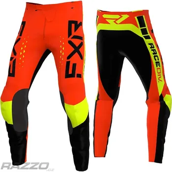 Moto oblečení Dětské kalhoty FXR Youth Clutch Pro Pant Black Nuke Red HiVis 2022 Kids 24