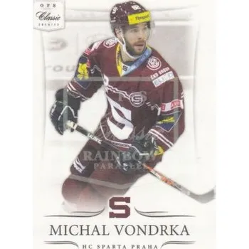 Karetní hra paralel karta MICHAL VONDRKA 14-15 OFS Classic Ser. 2 Rainbow /125