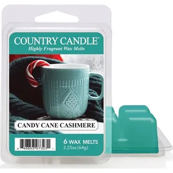 vonný vosk Country Candle Candy Cane Cashmere Vonný Vosk , 64 g