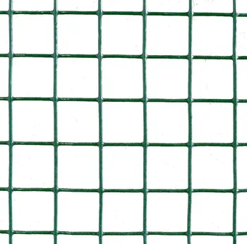 chovatelské pletivo Pletivo na voliéry Zn + PVC oko 16 mm drát 1,2 mm zelené 1 x 25 m