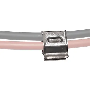 kabelová chránička FVE Spona pro upevnění kabelu ocelová 1.4301 (A2)