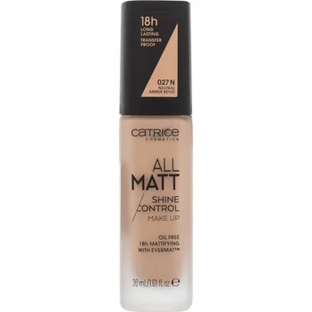 Make-up Catrice All Matt Shine Control make-up 30 ml 027 N Neutral Amber Beige