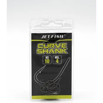 Háčky CURVE SHANK 10 kusů : číslo 4