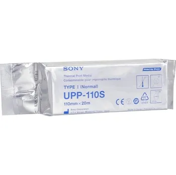 Papír pro tiskárny Termocitlivý papír Sony UPP-110S, 110 mm x 20 m, matný povrch