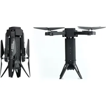 Dron Skládací dron Tower s HD FPV kamerou a senzory proti nárazu černý
