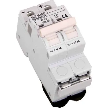 Jistič 30-2013B-PEP-10J-DC Jistič PEP-10J-DC (10 kA) 2P B 13A, Bonega