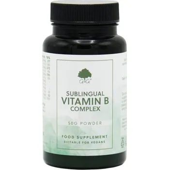 G&G Vitamins - Sublingvální KOMPLEX VITAMÍNŮ B - 50 g prášek - DMS8/2/26
