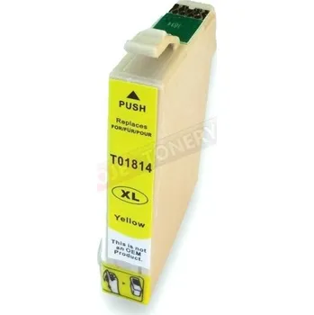 KOMPATIBILNÍ KAZETA EPSON 18XL T1814 (C13T18144012) YELLOW
