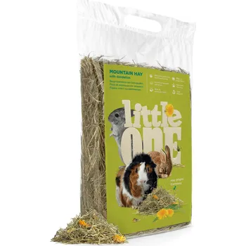 Krmivo pro hlodavce Little One horské seno s pampeliškou 400 g
