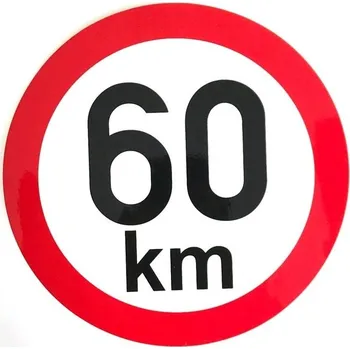 Samolepicí dekorace na vozidlo Samolepka Na Auto - 60, 80, 110 km