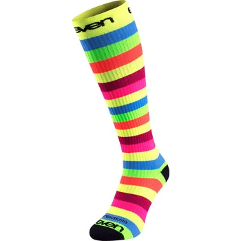 Cyklistické návleky Kompresní podkolenky ELEVEN Stripe Velikost: S (36-39)