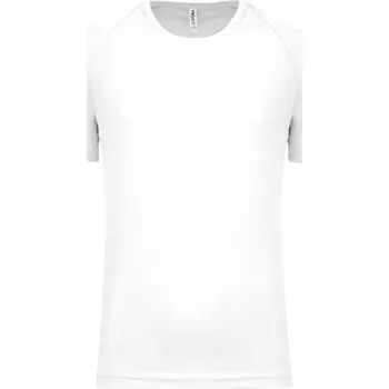pracovní tričko Kariban Tričko PA438, sportovní, krátký rukáv, pánské COT20P43800105-white 2XL Bílá