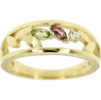 Prsten Zlatnictví U Kostela Zlatý prsten lístky 279ž 52 3317-20975537