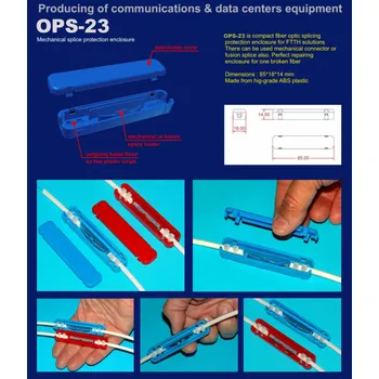 Síťový kabel Spojovací box pro použití ochrany sváru - smrštitelné / Fibrlok