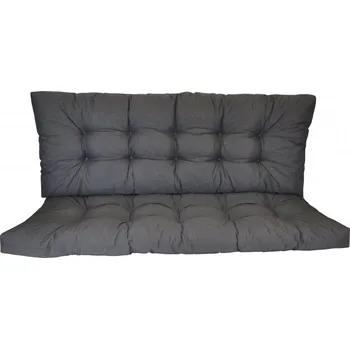 Axin Trading Polstr na zahradní houpačku 180 cm, tmavě šedý melír