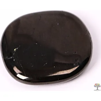 Drahý kámen Magieprirody.cz Hmatka Gagát 35 - 40 mm #54 placička