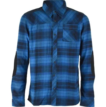 Pánská košile 2117 of Sweden 2117 SVEG - ECO pánská flanelová košile, modrá Velikost: S