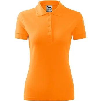 Pique Polo polokošile dámská XXL tangerine orange