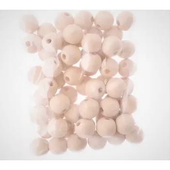 Korálek Korálky dřevěné 2,2cm přírodní