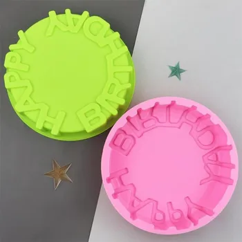 Forma na pečení DAALO Silikonová forma na pečení - Happy birthday - AKCE!