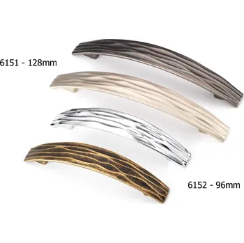 Nábytkové kování 615 - 96 mm, 836 cín rustik