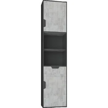 Dětská skříň Meblar Skříň Nano NA5 Barva: grafit + enigma