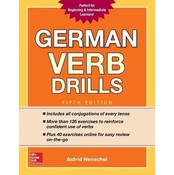 Cizojazyčná kniha German Verb Drills, Fifth Edition - Henschel, Astrid