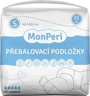 MonPeri SuperDry přebalovací podložky S 40 x 60 cm 15 ks