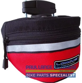 brašna na kolo LONGUS kapsička pod sedlo MAXI, červená (LONGUS kapsička pod sedlo MAXI, červená)
