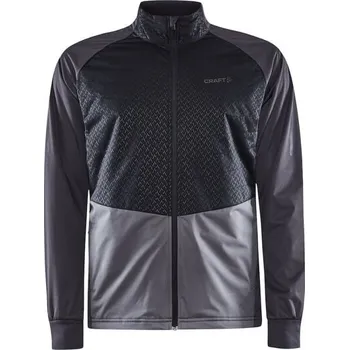 Pánská větrovka Bunda CRAFT ADV Nordic Training šedá s tmavě modrou XL