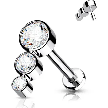 Piercing Šperky4U Piercing do brady / ucha TITAN - TIT1135-1206