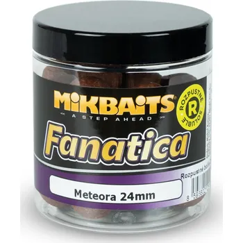 Boilies Mikbaits Fanatica Rozpustné Boilie - Meteora - 24mm/250ml
