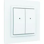 RFWB-40/G Nástěnný ovladač, 4 tlačítka, LED indikace, Hloubka přístroje 16mm. Základní pro