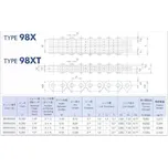 Rozvodový řetěz Morse spojený BMW F 800 R rok 09-19