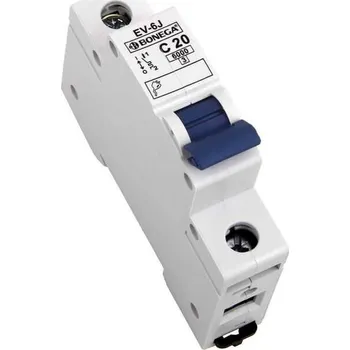 Jistič 01-1020202C EV Jistič EV-6J (6 kA) 1P C 20A, Bonega