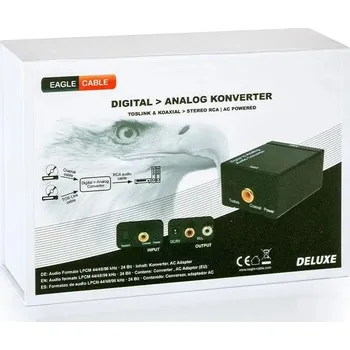 Média konvertor Eagle Cable Audio DAC převodník