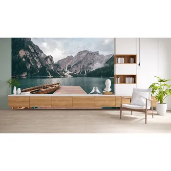 Fototapeta Tapeta molo na jezeře (vliesová fototapeta)