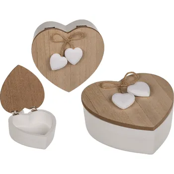 Šperkovnice Šperkovnice ve tvaru srdce 12,7 cm
