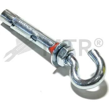 Hmoždinka MTR Kotva plášťová s hákem Varianta: Kotva plášťová s hákem M6x45mm, pr. 8mm Zn