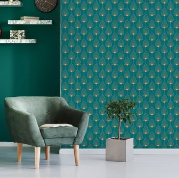 Fototapeta Vzorovaná Tapeta floraní (vliesová fototapeta)