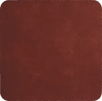 Sada 4 podtácků z imitace kůže 10x10 cm SOFT LEATHER OPTIC ASA Selection - červená červená