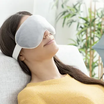 Škraboška na spaní InnovaGoods ​​Clamask topná relaxační maska