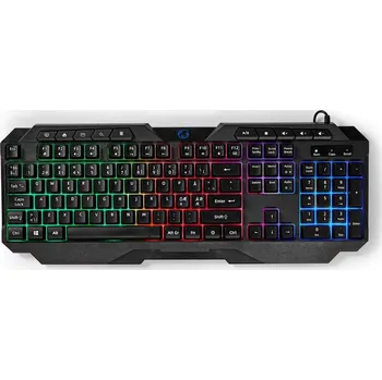 Wired Gaming Keyboard | USB-A GKBD110BKND Nedis