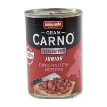 Krmivo pro psa Animonda GranCarno Junior konzerva pro psy s krůtím masem 400 g