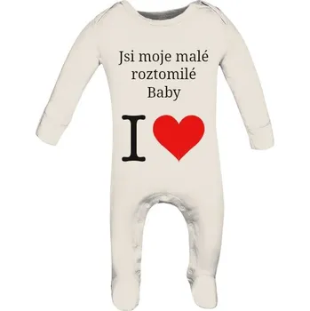 Kojenecký body Dětské body Long s potiskem Mini baby dětské